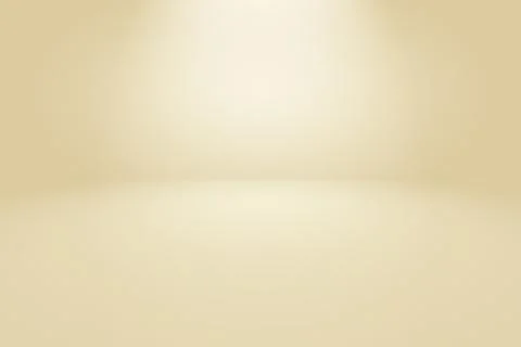 Magic abstract soft colors of shining yellow gradient studio background. Stock Illustration
