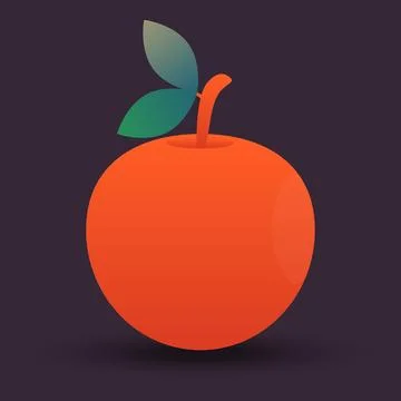 Magic apple, magic, mystical, supernatural, apple, fruit, vector illustrati.. Stock Illustration