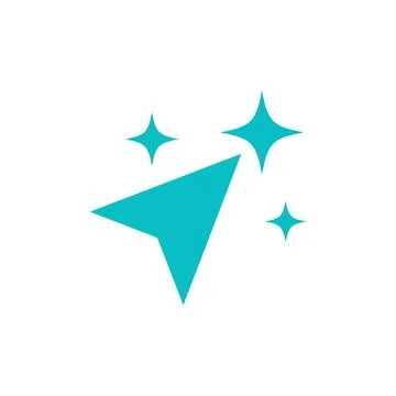 Magic Art Drawing Tools Icon Design Stock Illustration