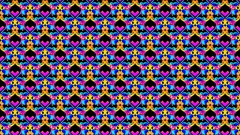 Magic  Background in Arabesque  style 스톡 동영상 85400326