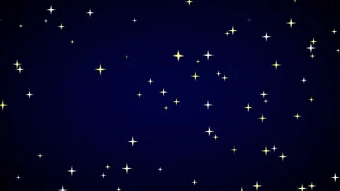 Magic background with stars particles animation. Video stock 296161955