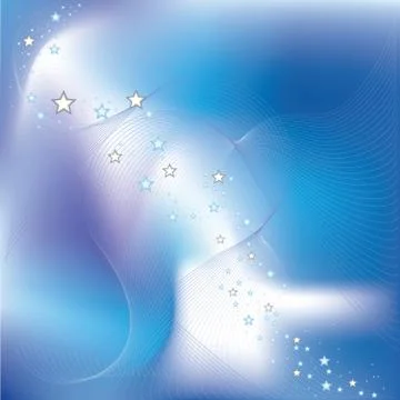 Magic background with stars vector illustration Stock Illustration