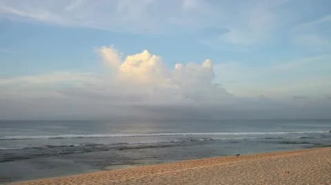 Magic Bali Cloud Stock Footage 10716587