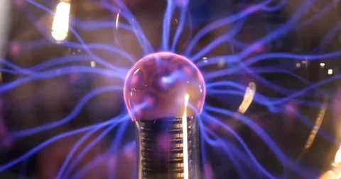 Magic ball creating energetic field Stock Footage 98199459