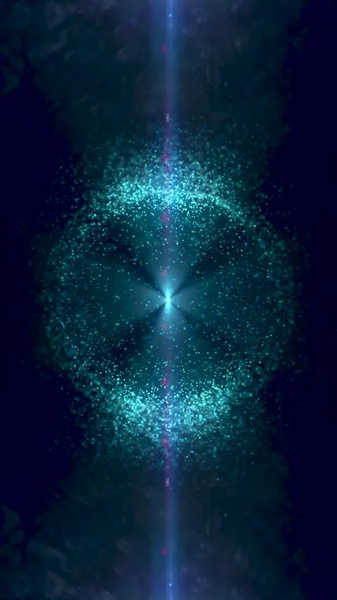 A magic ball of glowing particles Stock-Footage 239595733