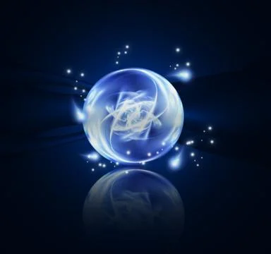 Magic ball Stock Illustration