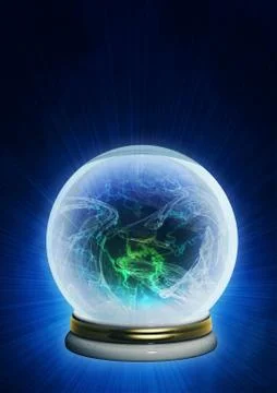 Magic ball Stock Illustration