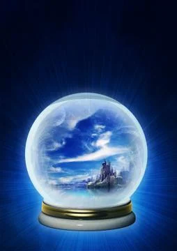 Magic ball Stock Illustration