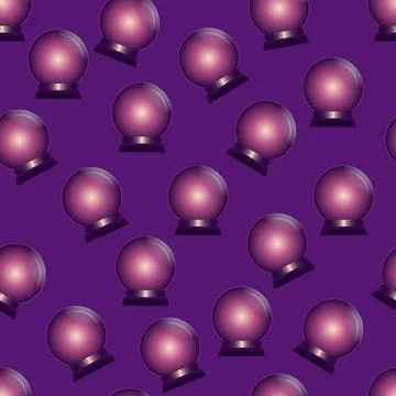Magic ball pattern Stock Illustration