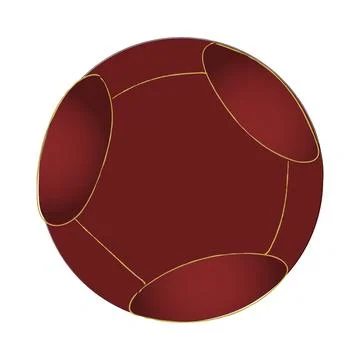 A magic ball for playing a magic game. Vector Stock Illustration