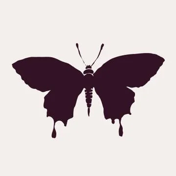 Magic Batterfly Stock Illustration