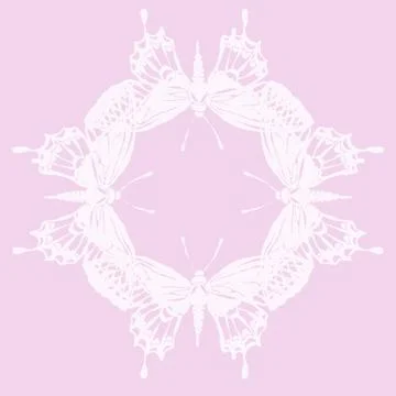 Magic Batterfly Stock Illustration