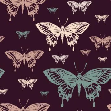 Magic Batterfly Stock Illustration