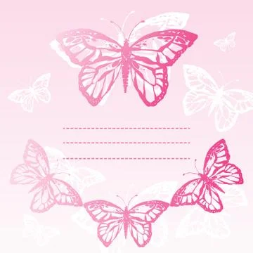 Magic Batterfly Stock Illustration