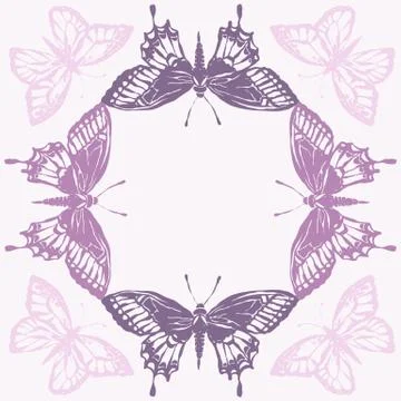 Magic Batterfly Stock Illustration