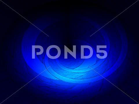 Magic blue tunnel, spiritual science details Stock Photos