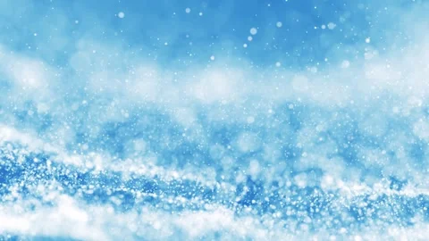 Magic blurred wavy particles motion water bubbles loop animation Stock-Footage 334815096