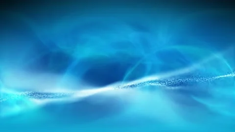 Magic blurry waves with mystic light animation Stock Footage 146143053