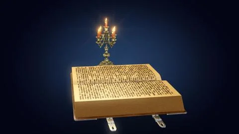Magic Book 3d rendering Ilustração Stock