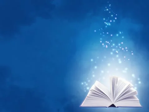 Magic book Stock Illustration