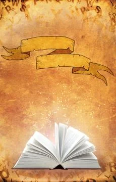 Magic book Stock Illustration