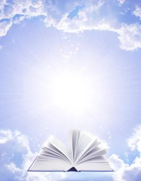 Magic book Illustrazione stock