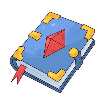 Magic Book illustration Stock Illustration