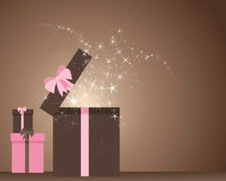 Magic box Stock Illustration