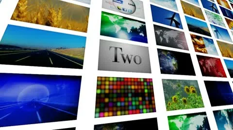 Magic box wall 1 Stock Footage 10576825