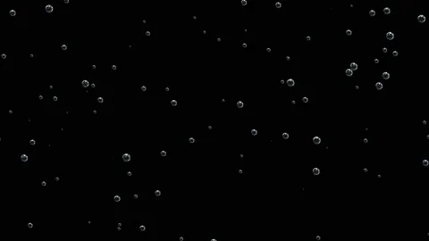 Magic bubbles. Background of soda water with bubbles, sparkling wine, champagne Stock Footage 115241759