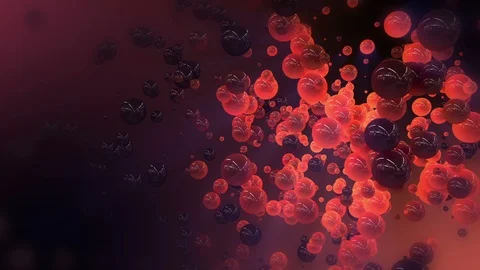 Magic bubbles Video stock 98445922