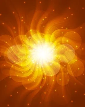 Magic burst Stock Illustration