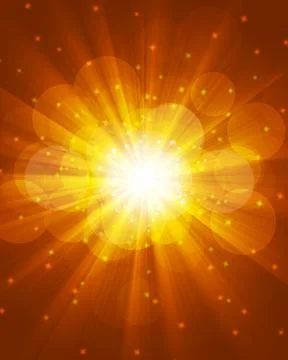 Magic burst Stock Photos