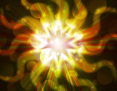 Magic burst Stock Photos
