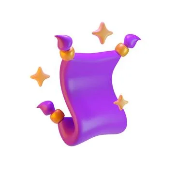 Magic Carpet 3D icon Stock Illustration