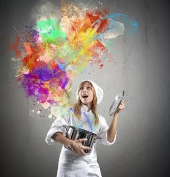 Magic chef Stock Photos