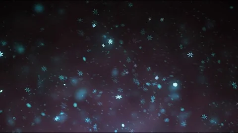 Magic Christmas Winter Snow 4k Video stock 83220636