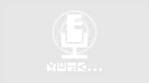 Magic circle mute icon Text animation 1080p - 30 fps - Alpha Channel Stock Footage 256202352