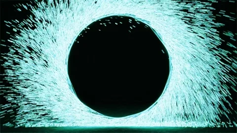 Magic Circle Rotates as an Inter-Dimensional Portal with Sparkling Rings of Fire Vídeos de archivo 255762081