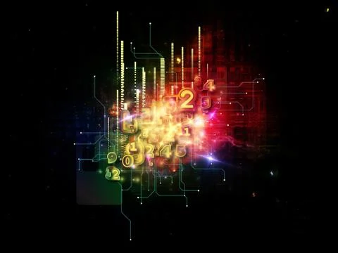 Magic of Cloud Technology イラスト素材