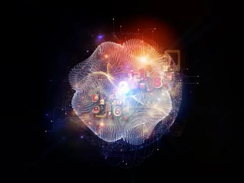 Magic of Cloud Technology Stock Illustration