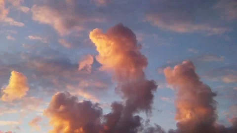 Magic clouds dream fantasy Stock Footage 90767454