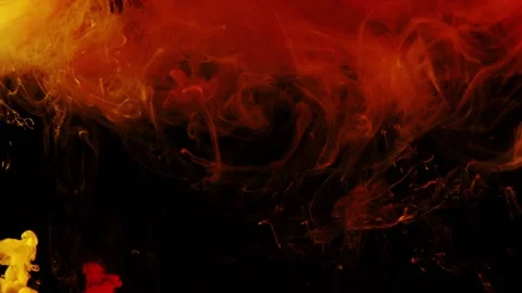 Magic color abstraction on black background. Stock Footage 88787553