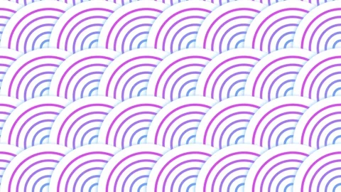 Magic Color Circles Background Stock Footage 99850890