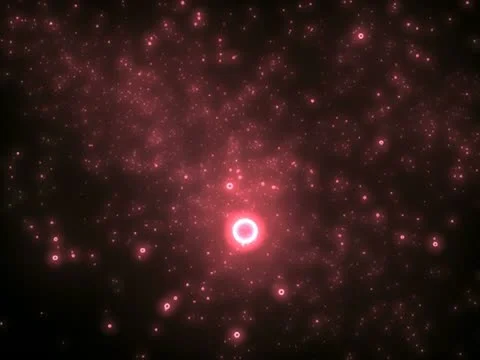 Magic Color Star Burst in Space Travel Effect Video stock 12283436