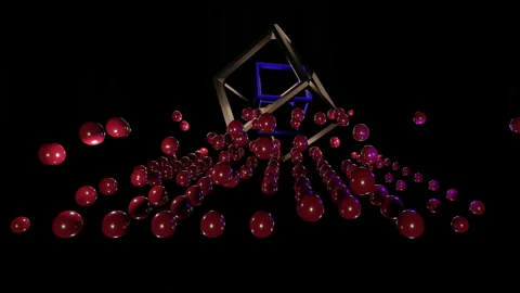 Magic com ,abstract,3D,4k Stock Footage 166197864
