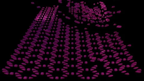 Magic com ,abstract,3D,4k,Animation Stock Footage 166207888