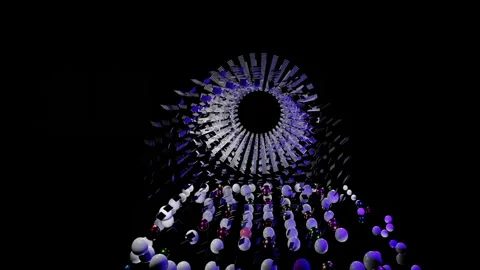 Magic com ,abstract,3D,4k,Animation Stock Footage 166212421