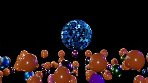 Magic com ,abstract,3D,4k,Animation Stock Footage 166224903
