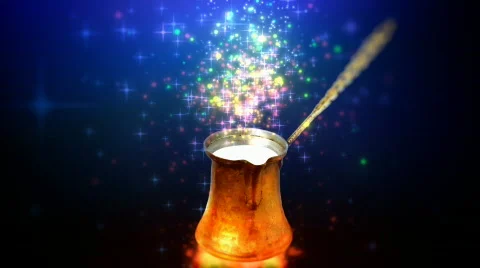 Magic cooking loop Stock Footage 356432